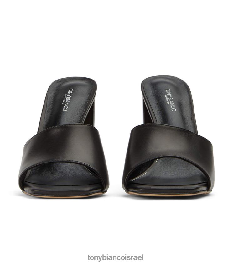 נעלי עקב בלוק | נשים קומו שחור Tony Bianco נעלי עקב של פאראני 8BNR8T230